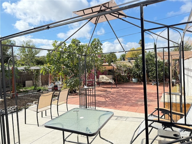 view of patio / terrace