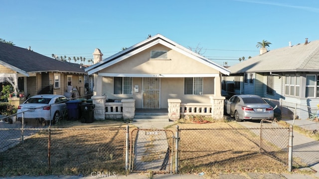 view of bungalow