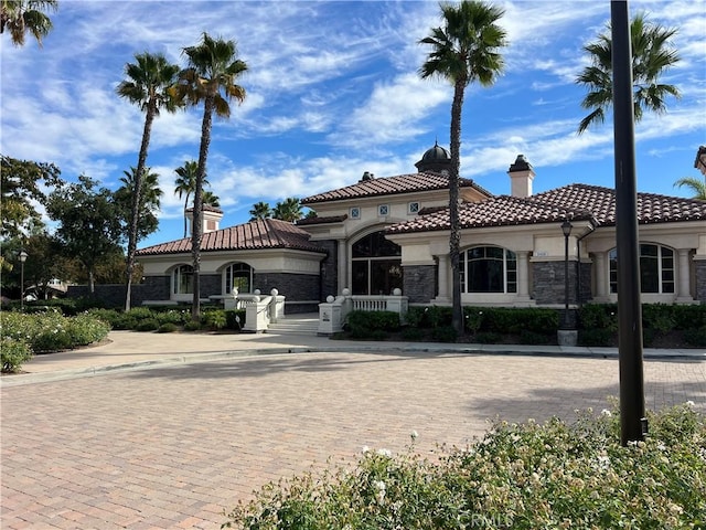 view of mediterranean / spanish home