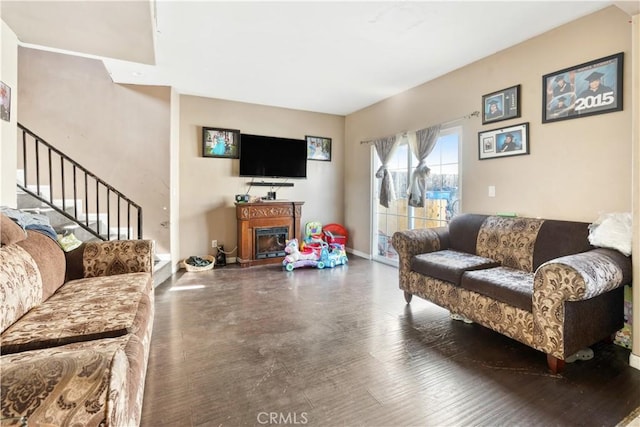 view of living room