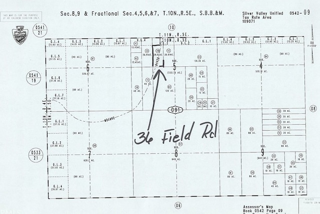 36 Field Rd, Barstow CA, 92311 land for sale