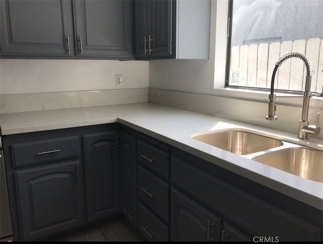 kitchen featuring sink