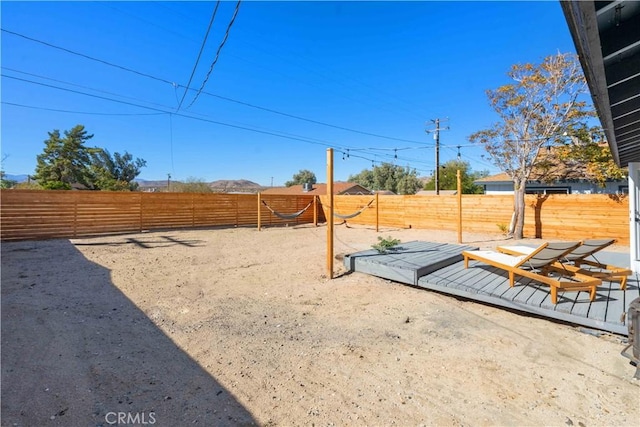 62044 Valley View Cir, Joshua Tree, CA 92252 - view of fenced backyard