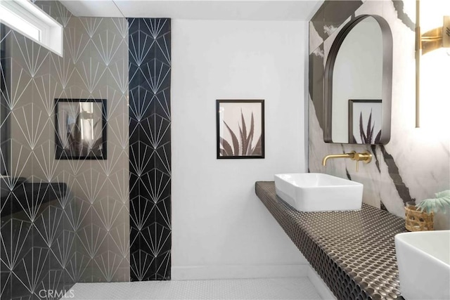 62044 Valley View Cir, Joshua Tree, CA 92252 - full bathroom with a sink
