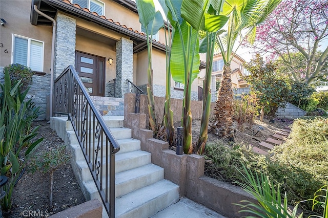 view of entrance to property