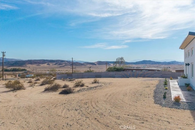 69444 Valle Vista Rd Unit 29, Palms, CA 92277 - view of yard with a mountain view