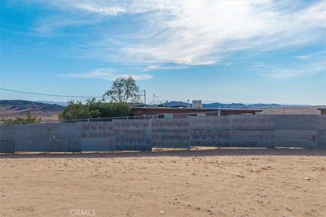 69444 Valle Vista Rd Unit 29, Palms, CA 92277 - view of yard with a mountain view and volleyball court