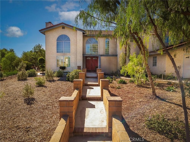 view of mediterranean / spanish-style home