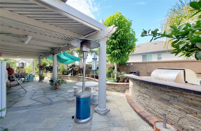 505 Lowe Dr, Placentia, CA 92870 - view of patio with area for grilling