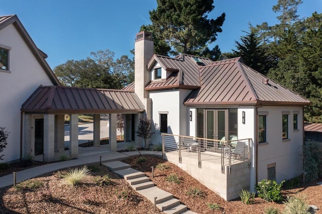 view of rear view of house