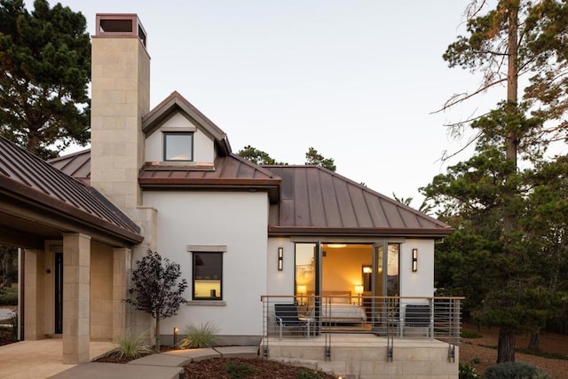 view of rear view of house