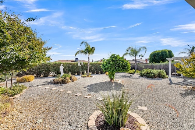 26725 Farrell St, Menifee, CA 92586 - view of yard with fence