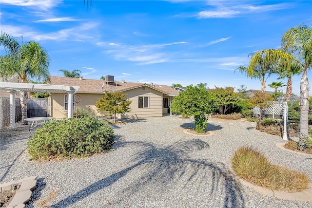 26725 Farrell St, Menifee, CA 92586 - view of home's exterior featuring fence and stucco siding