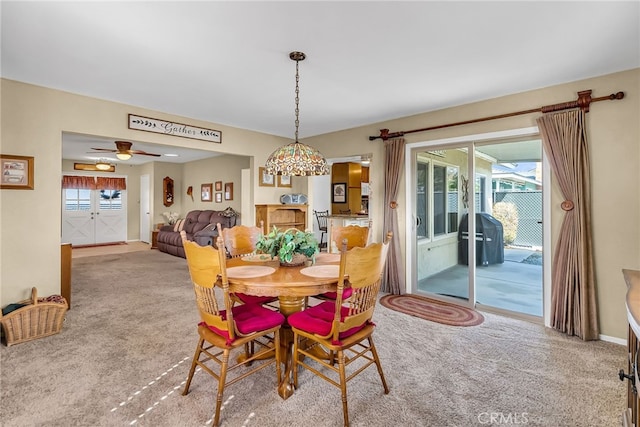 26725 Farrell St, Menifee, CA 92586 - dining room featuring carpet floors