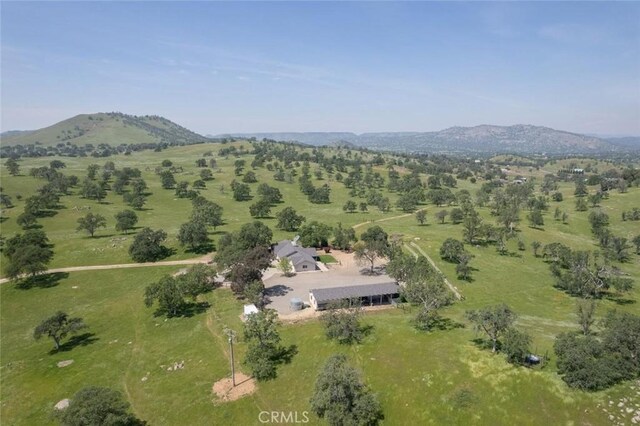 18486 Tollhouse Rd, Clovis, CA 93619 - aerial view of property's location featuring mountains and rural landscape
