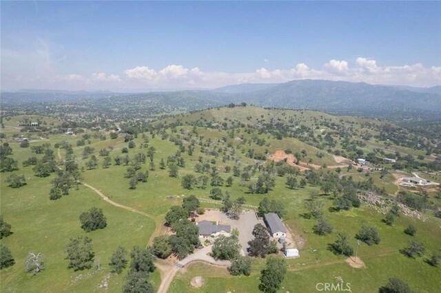 18486 Tollhouse Rd, Clovis, CA 93619 - aerial overview of property's location with a mountain backdrop