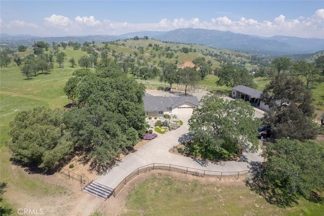 18486 Tollhouse Rd, Clovis, CA 93619 - aerial view of property and surrounding area featuring mountains