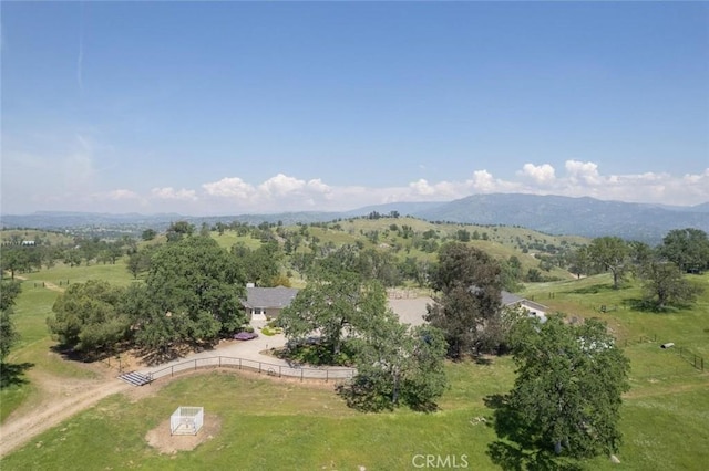 18486 Tollhouse Rd, Clovis, CA 93619 - aerial view of sparsely populated area with mountains