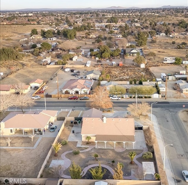 drone / aerial view featuring a residential view