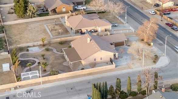 bird's eye view featuring a residential view