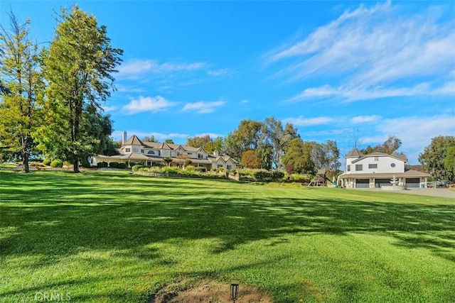 surrounding community featuring a yard