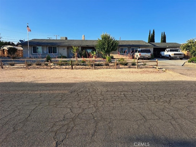 view of ranch-style house