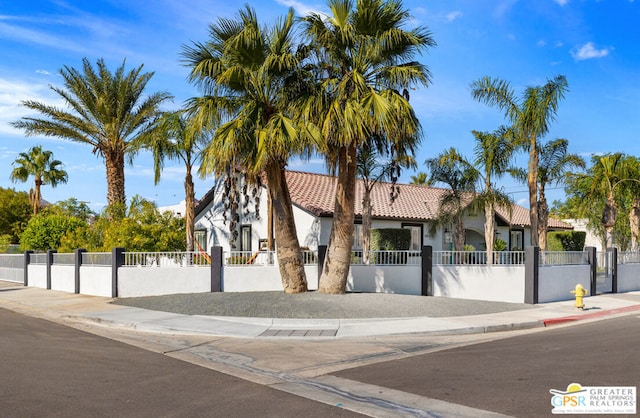 view of mediterranean / spanish house