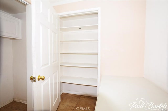 view of closet