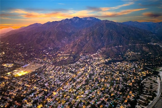 view of mountain feature