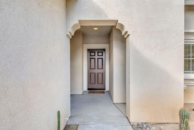 view of entrance to property