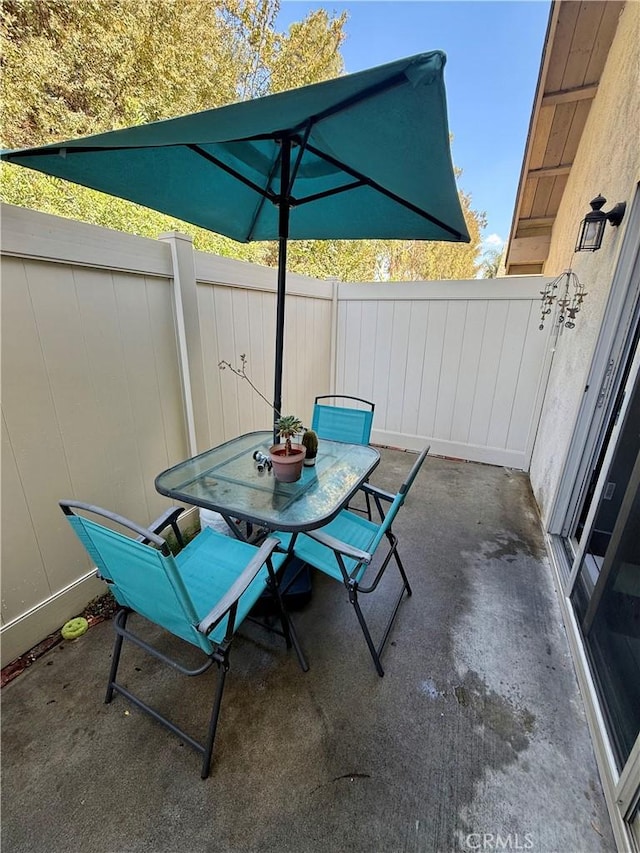 view of patio / terrace