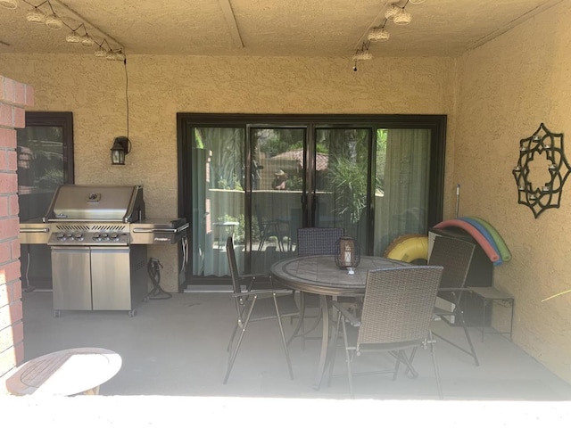 view of patio / terrace with grilling area