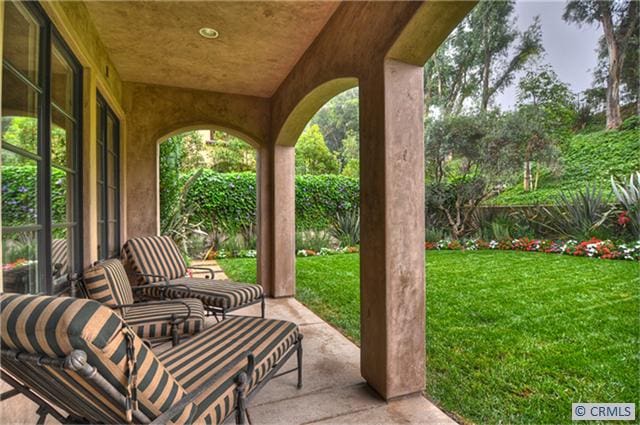 view of patio