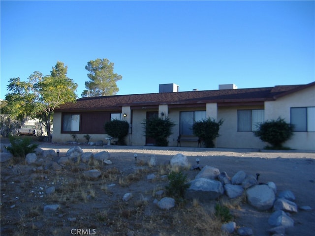 view of ranch-style house