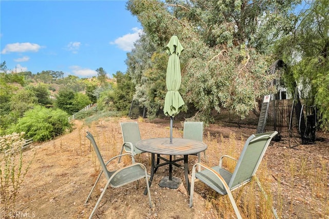 view of patio