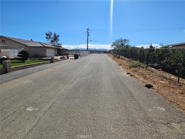 view of street