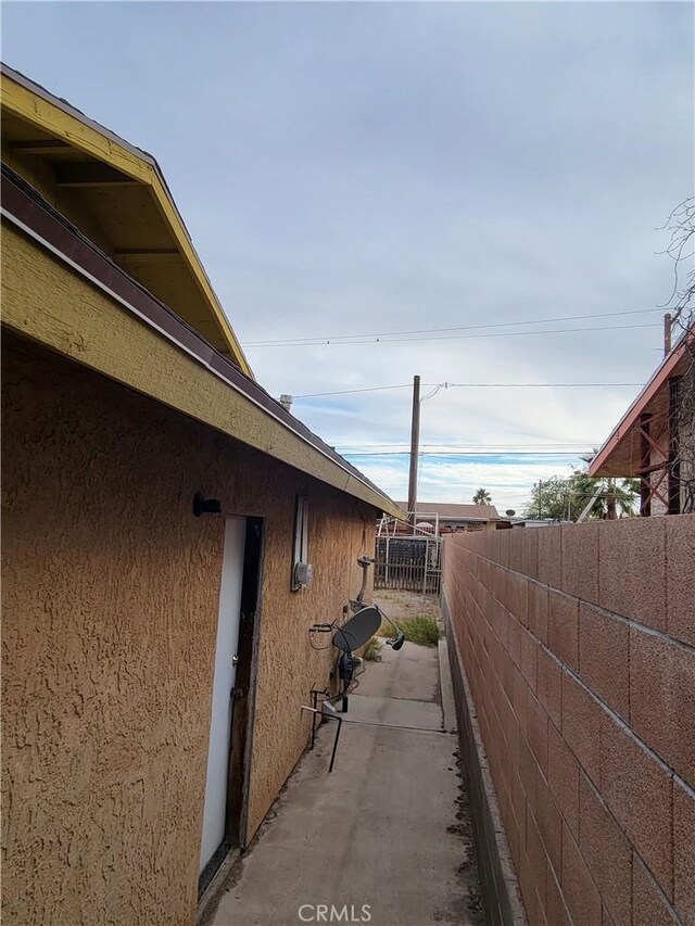 1912 Cortez St, Needles, CA 92363 - view of home's exterior with stucco siding