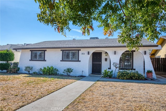 view of ranch-style home