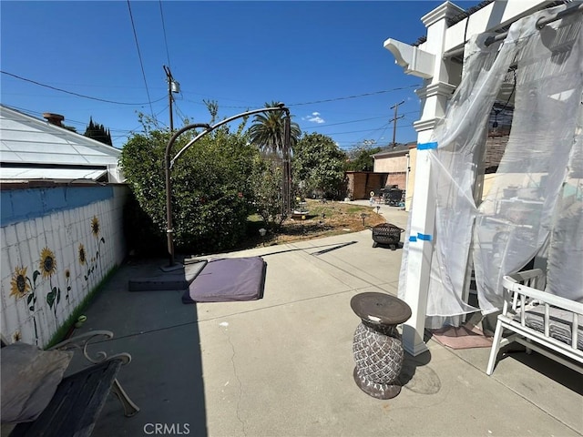 view of patio