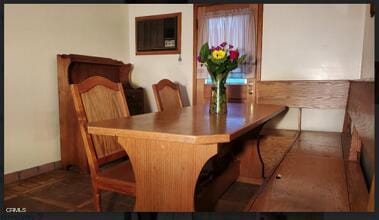 view of dining area