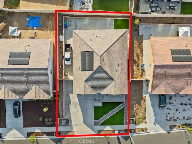 29707 Wolf Glen Ct, Winchester, CA 92596 - aerial view of property and surrounding area with property boundaries highlighted