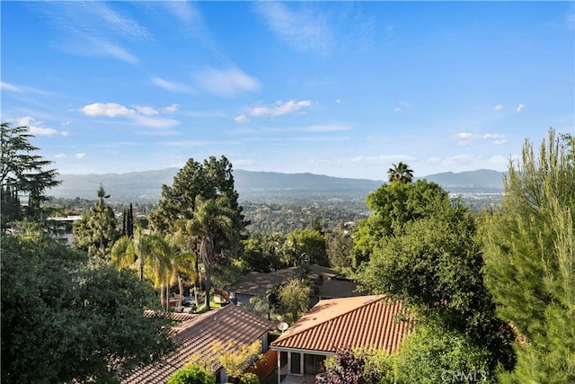 property view of mountains