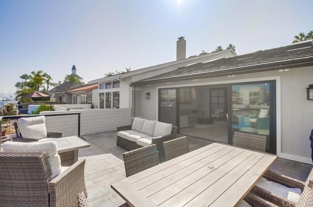 51 Catspaw, Coronado, CA 92118 - wooden deck featuring outdoor lounge area