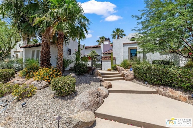 view of mediterranean / spanish-style home