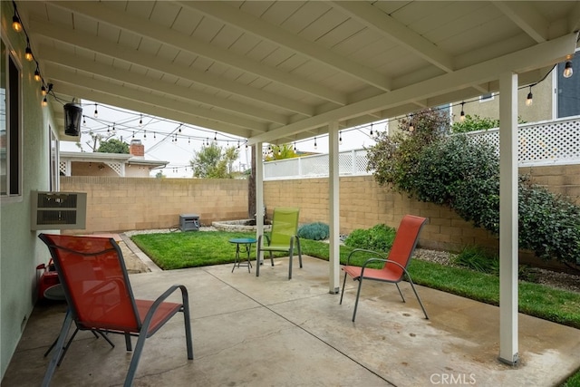 13503 Fidler Ave, Bellflower, CA 90706 - fenced backyard with a patio