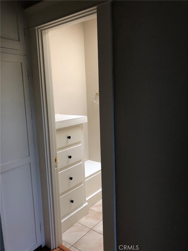 view of closet