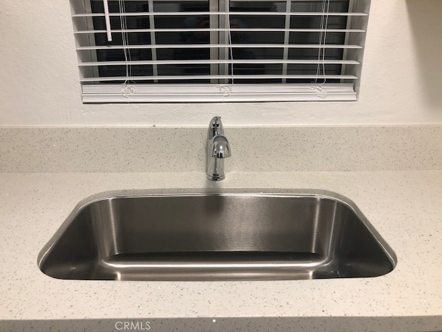 interior details with sink