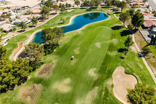27404 Outrigger Ln, Helendale, CA 92342 - aerial view of property's location with a nearby body of water, nearby suburban area, and a golf club