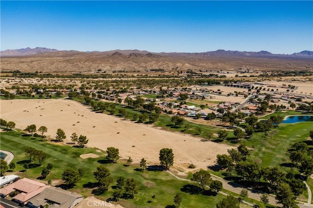 27404 Outrigger Ln, Helendale, CA 92342 - view of property location featuring a water and mountain view, a golf club, and nearby suburban area