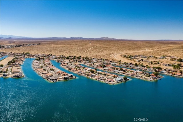 27404 Outrigger Ln, Helendale, CA 92342 - aerial view of a water and mountain view